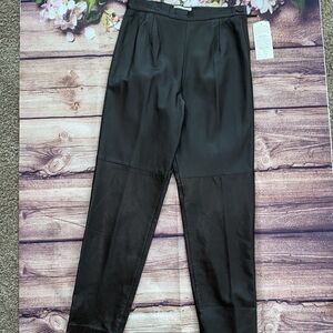 ❤️NEW Vintage Margaret Godfrey Genuine Leather Pants